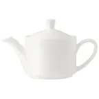image of Steelite 9001C661 - Vogue 15‑oz Coffee Pot/Teapot, 8.375" x 3.5", Vitrified China, Lid - 6/Case