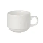 image of Steelite 9032C993 - Stack Cup 3.0 oz, 3.25" x 1.75", Vitrified, Oven Safe to 530°F/275°C - 36/Case