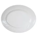 image of Steelite 9032C996 Oval China Platter 13" x 10.25" Vitrified, Oven Safe to 530°F/275°C - 1 Dozen