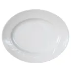 image of Steelite 9032C997 - Oval China Platter, 11" x 8.75" Spyro, Vitrified, Oven Safe 530°F/275°C - 1 Dozen