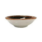 image of Steelite 9109C246 - Koto Sauce Dish, 2.75" Bowl, 1 oz, Vitrified, Oven Safe 530°F, 1 Dozen