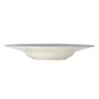 image of Steelite 9114C1176 - 10 Oz Rimmed Bowl, 11.25" x 1.75", Willow Ceramic, Oven Safe 530°F - 6/Case