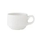 image of Steelite 9120C1305 - 3.0 Oz Stacking China Cup, 3.375" x 1.875" Alumina Ceramic, Stackable - 1 Dozen