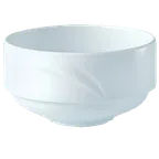 image of Steelite 9300C512 - Unhandled Soup Cup 10 oz (4.25" x 2.25"), China Alvo, Oven Safe 530°F - 36/Case