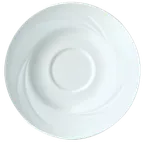 image of Steelite 9300C518 Saucer, 6.0" x 0.875" Alvo Alumina Vitrified, Oven Safe to 530°F/275°C - 36/Case
