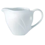 image of Steelite 9300C562 Creamer Pitcher, 10 oz China, 5.5" x 3.625" x 3.625" 530°F Oven Safe - 1 Dozen