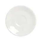 image of Steelite A100P018 Saucer, 6" Round Vitrified China, Basics Anfora, Oven Safe 400°F/203°C - 24/Case