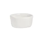 image of Steelite A100P086 - 3.125" x 1.625" Salsa Bowl, 3 oz, China, Oven Safe to 400°F - 1 Dozen