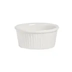 image of Steelite A100P604 - Fluted 6‑oz Ramekin 3.875"x1.875", China, Oven Safe 400°F 203°C - 1 Dozen