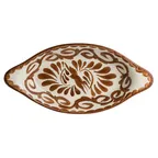 image of Steelite A122P152 - Oval Rarebit Dish, 10" Brown Vitrified China, 12 Oz, Puebla Style - 1 Dozen