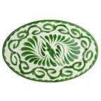 image of Steelite A124P145 - Oval Rolled Edge Platter, 13.75" x 9.125" Puebla Vitrified China, 1 Dozen