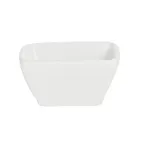 image of Steelite A900P042 - Rect Fruit Bowl, 4 oz, 3-3/8" x 2-5/8" x 1-7/8", China Sedona White - 1 Dozen
