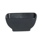 image of Steelite A901P043 - Sedona Black Rectangular Salsa Bowl 6 Oz 4-1/4" x 3" x 2-1/8" China - 1 Dozen