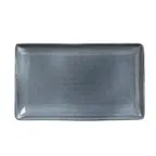 image of Steelite A940P184 - Rectangular China Platter, 10" x 6" x 1-3/4", Denali Gray - 1 Dozen