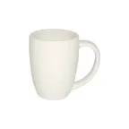 image of Steelite DCI110W China Mug - 12-13 Oz White Ceramic, 3.25" Dia x 4.25" H, Microwave Safe - 1 Dozen