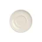 image of Steelite DCI128W Espresso Saucer 4.5" Round White Ceramic Oven & Microwave Safe Lead Free - 1 Dozen