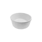 image of Steelite DCI13CUW - Ultra White Ceramic Ramekin, 3‑Oz, 3¼" Dia x 1½" H, Edge Fluted - 1 Dozen