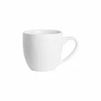 image of Steelite DCI142UW - Ultra White 10‑12 oz Cup, 3‑3/8" Dia x 3‑3/4" H, Ceramic, Oven/MW Safe - 1 Dozen