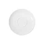 image of Steelite DCI143UW - White Ceramic Saucer, 6-3/4" Dia x 1-1/16" H, Oven/MW Safe, Lead-Free - 1 Dozen