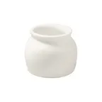 image of Steelite DCI164W Bean Pot 7 Oz 3‑1/2" Dia x 2‑3/4" H White Ceramic Vitrified Oven/MW Safe - 1 Dozen