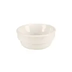 image of Steelite DCI415W - 10 Oz White Cer. Bowl Round, 4‑5/8" x 1‑3/4" H, Vitrified, Oven/MW Safe - 1 Dozen