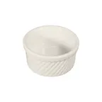 image of Steelite DCI501W - 16 Oz Ceramic Souffle Ramekin, 5" Dia x 2¼" H, Oven & Microwave Safe - 1 Dozen