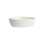 image of Steelite DCI534W Oval Baking Dish, 12 oz (6-1/2"x4-1/8"x2"), White Ceramic, Oven/MW Safe - 1 Dozen