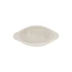 image of Steelite DCI627W Welsh Rarebit Dish, 8 oz, 8-1/8" L x 4" W, Ceramic, Oven/Microwave Safe - 1 Dozen