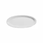 image of Steelite DCI890UW - White Oval Platter 22"x9-3/4"x2" Cer. Flared Vitrified Oven/MW LeadFree - 6/Case
