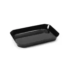 image of Steelite DFBCC151010 Rectangular Black Acrylic Bowl, 3‑Quart 3‑3/4 qt 15" W x 10" D x 2" H - 6/Case
