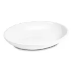 image of Steelite DFBOV13112ME020 - 2.75 Qt Oval Melamine Bowl, 13" W x 11" D x 2.25" H, Metro White, 5/Case