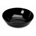 image of Steelite DFBRD10AS010 - 2 Qt Round Melamine Bowl, 10" Dia x 3-1/4" H, Black, 5/Case