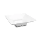 image of Steelite DFBSQ113AS020 Square 2 Qt Melamine Bowl, 10‑1/2" W x 10‑1/2" D x 3" H, White - 5/Case