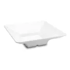 image of Steelite DFBSQ123AS020 Square Melamine Bowl, 3 Qt (96-127 oz), 12" x 12" x 3-1/4" White - 5/Case