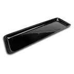 image of Steelite DFTRC301210 Market Bakery Display Tray, 30" x 12" x 1" Rectangular Acrylic Black - 6/Case