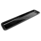 image of Steelite DFTRC30610 Bakery Tray – Black Acrylic Rectangular, 30" L x 6½" W x 1" H - 6/Case