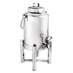 image of Steelite DW055MLWSS Milk Dispenser – 5.5 Qt Server, 18/10 Stainless Steel, Stainless Exterior