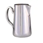 image of Steelite DW1564 Pitcher – 2‑Qt, 7.5"W x 5.0"D x 8.75"H, 18/10 Stainless Steel, Haber Finish