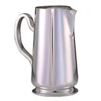 image of Steelite DW1564B Water Pitcher, 2.0 Qt 64‑95 oz, 7.5" W x 5.0" D x 8.75" H, 18/10 Steel With Handle