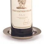 image of Steelite DW30044 Coaster, 5.25" x 5.25" Silver Stainless Steel, DW Haber Finish - 6/Case