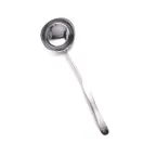image of Steelite DW398MLAD4 Soup Ladle - 4 oz, 13" Length, 18/10 Stainless Steel DW Haber Finish, 6/Case