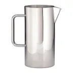 image of Steelite DW7555TQWGSS Water Pitcher, 1.5 Qt 32-63 oz, 7-1/2"W x 4-1/2"D x 8-1/2"H, 18/10 Steel