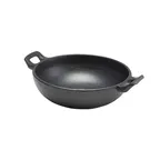 image of Steelite GWC175 Wok, 27 oz Cast Iron, 8.75" x 6.75" x 2.5", 1-16 oz, Heat Ret, Hand Wash - 6/Case