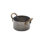 image of Steelite GWSCD8V - 7.5 oz Round Casserole Dish, 4.0" x 3.125" x 2.0" Stainless Steel - 1 Dozen