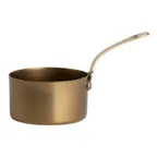 image of Steelite GWSMS9GDV Sauce Pan, 11.75 oz 0.3‑0.9 qt, 6.9×3.6×4.3 in Gold Stainless Steel Rivet 6/Case