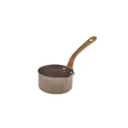 image of Steelite GWSMSL7V Sauce Pan, 4.75 oz, 6.25" x 2.875" x 3.25", Stainless Steel Vintage Finish - 6/Case
