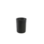 image of Steelite GWSVC8BKV - 12.75 oz Serving Cup, 3.375" x 3.375" Black Stainless Steel - 1 Dozen