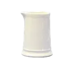 image of Steelite HL04000 Vienna Creamer Pitcher, 3.5 oz, 2-1/8"×2"×3" Unhandled China, Homer - 1 Dozen