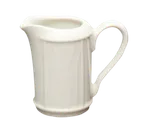image of Steelite HL0427000 Creamer Pitcher, 7-3/4 oz Homer, Gothic Blanc China, Handled - 1 Dozen