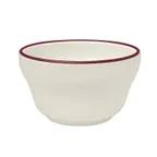 image of Steelite HL10163931 - Unhandled Bouillon Cup, 7.25 Oz (3.875" x 2.25"), Maroon China, RE/NR, 1 Dozen